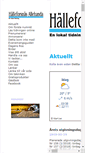 Mobile Screenshot of halleforsnasallehanda.se
